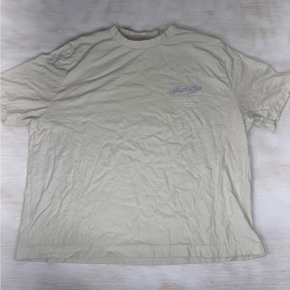 525 Studios Spring/Summer Collection Men's Cream Short Sleeve Graphic Tee